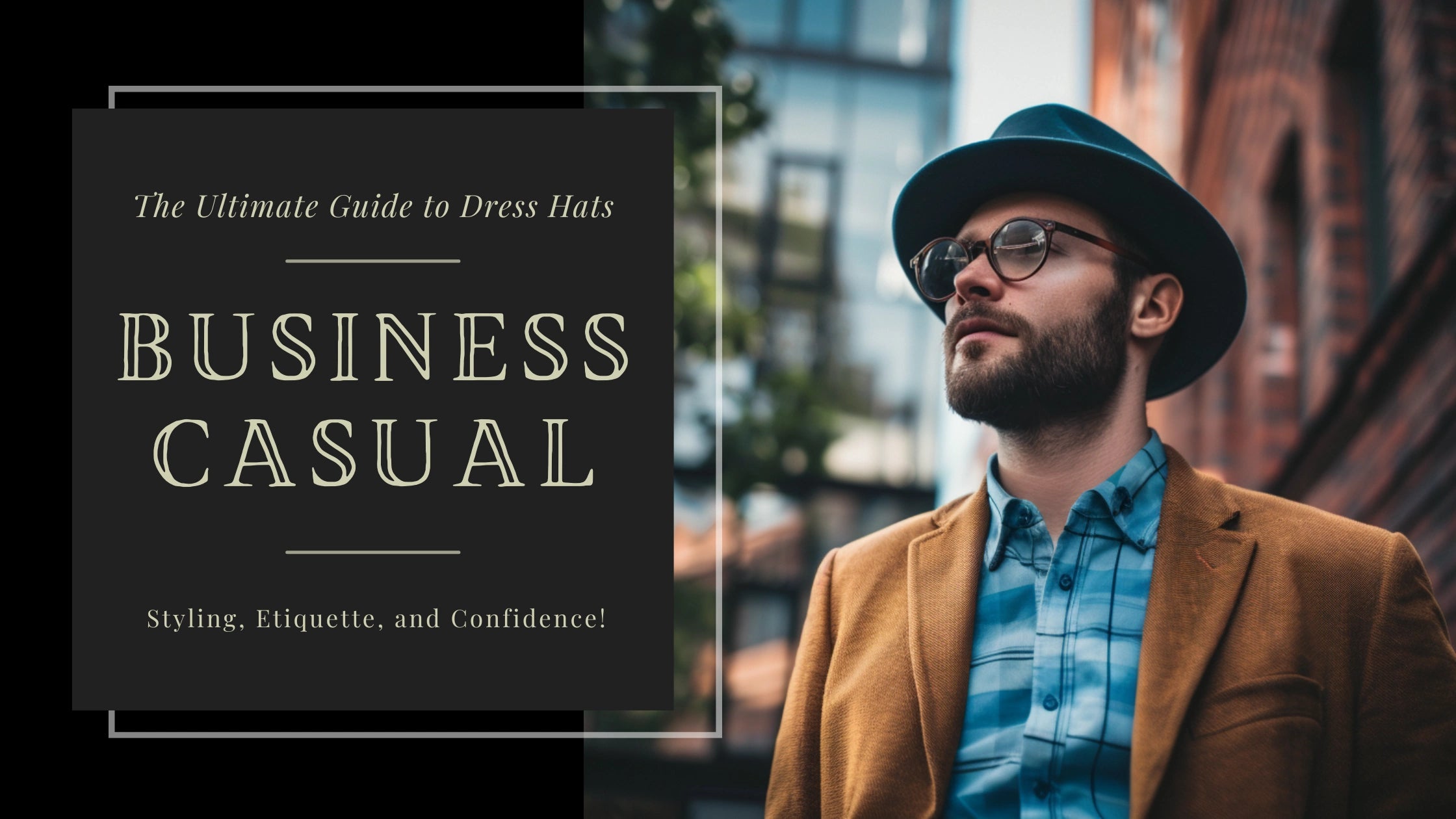 Mastering Mens Dress Hats in Business Casual Attire – Agnoulita