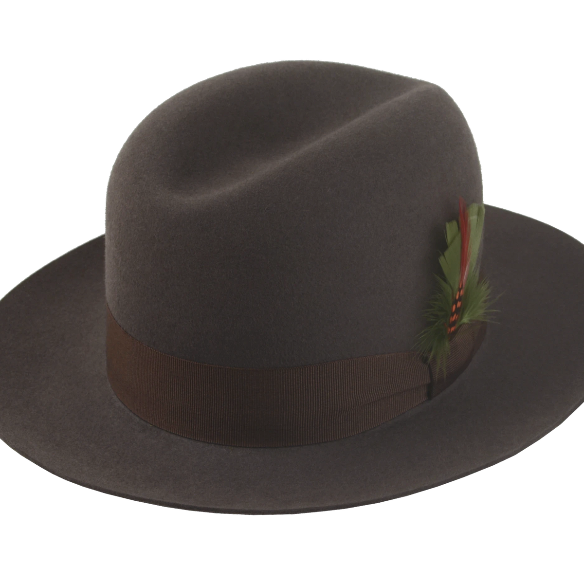 Classic Mens Single Crease Fedora Tobin Agnoulita Hats 2039