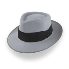 1940er Jahre Herren Grey Fedora - Custom Hand gefertigt | Der Julep