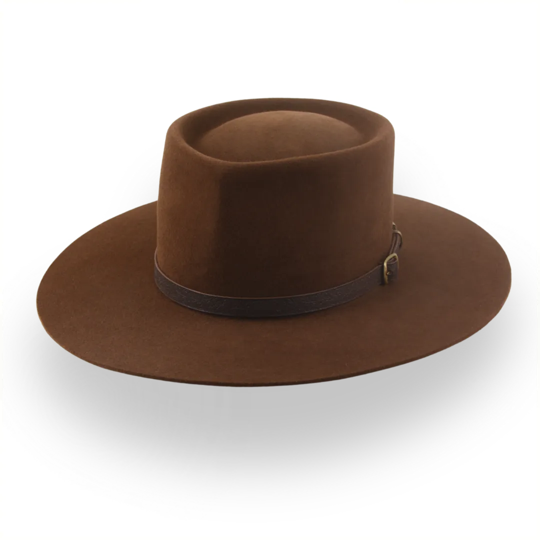 Brown Cowboy Hat for Fans of Clint Eastwood's Style | The Drifter - Agnoulita Hats 1 