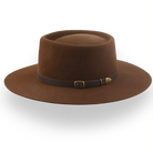 Brown Cowboy Hat for Fans of Clint Eastwood's Style | The Drifter - Agnoulita Hats 2 