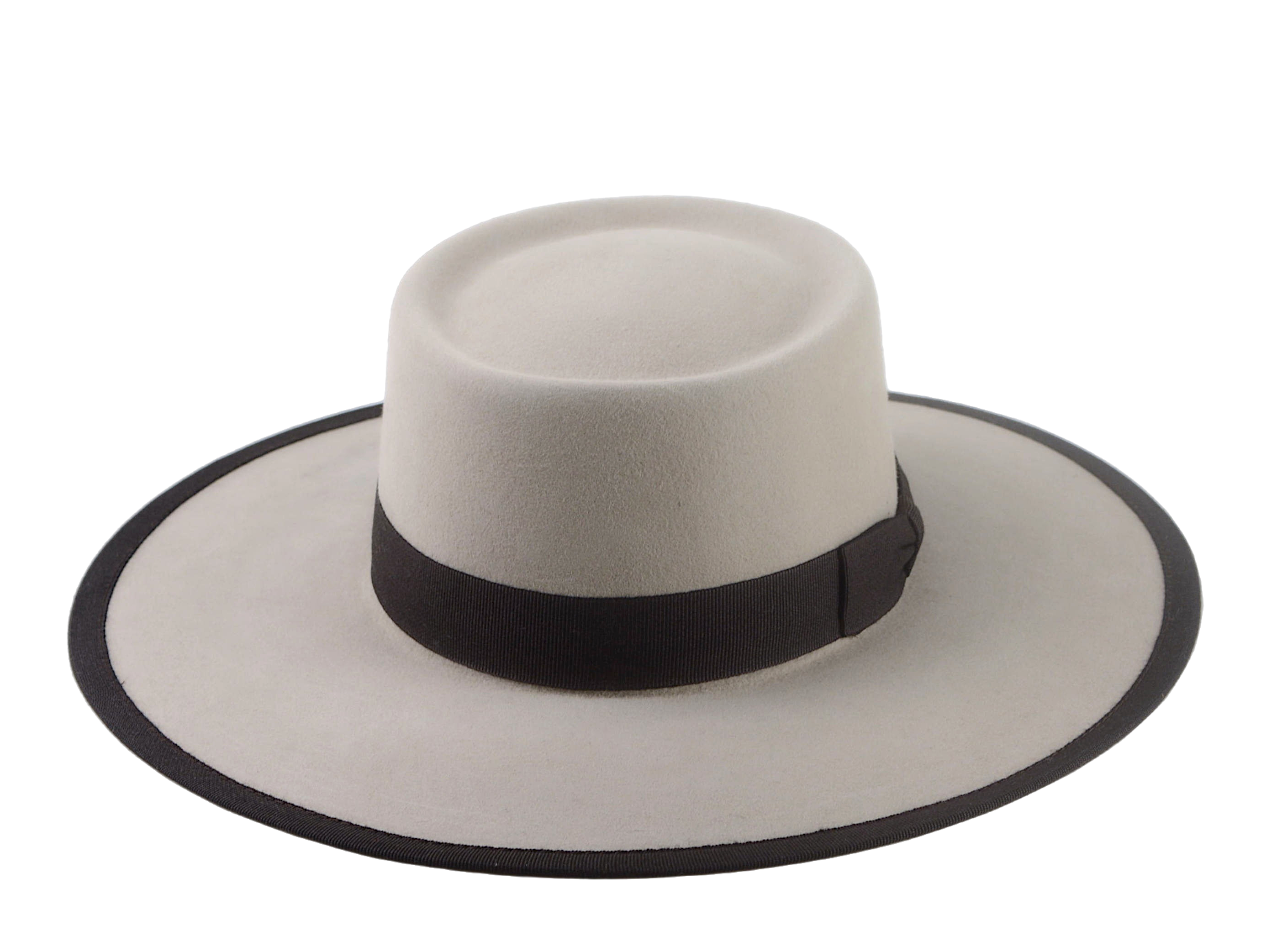 Vaquero Crown Bolero | The BUCKAROO | Custom Handmade Hats Agnoulita Hats 6 | Beige, Rabbit fur felt, Telescope, Western Style