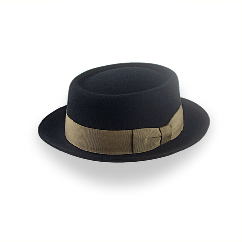 Sombrero de Porkpie Casual Negro | The Antique