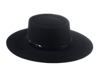 The MOJAVE | Agnoulita Custom Handmade Hats Agnoulita Hats 3 | Black, Rabbit fur felt, Telescope, Western Style