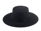 The MOJAVE | Agnoulita Custom Handmade Hats Agnoulita Hats 6 | Black, Rabbit fur felt, Telescope, Western Style