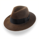 Brown 1940s Fedora Hat - Custom Crafted | The Silkstone - Agnoulita 1 