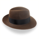 Brown 1940s Fedora Hat - Custom Crafted | The Silkstone - Agnoulita Hats 5 