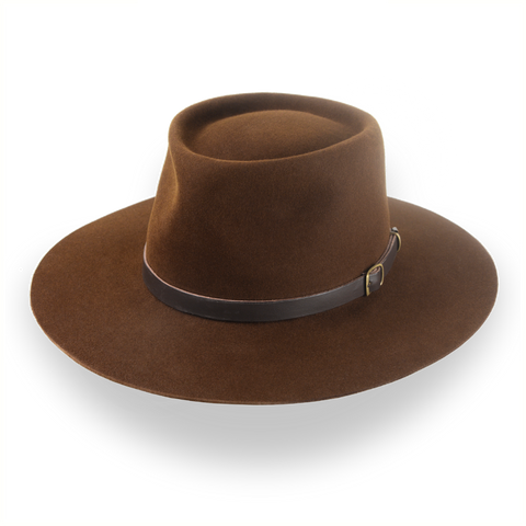 Chapeau de cowboy brun Outback | Le Centaure