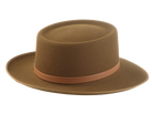 Telescope Crown Fedora | The BISON | Custom Handmade Hat Agnoulita Hats 4 | Brown, fedora, Rabbit fur felt, Telescope, Western Style