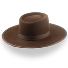 Brown Western Style Cowboy Hat in High-Quality Fur Felt | The Vanguard - Agnoulita 4 