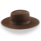 Brown Western Style Cowboy Hat in High-Quality Fur Felt | The Vanguard - Agnoulita 5 