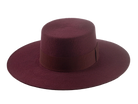 The MESTIZO | Custom Handmade Agnoulita Hats 6 | Burgundy, Western Style