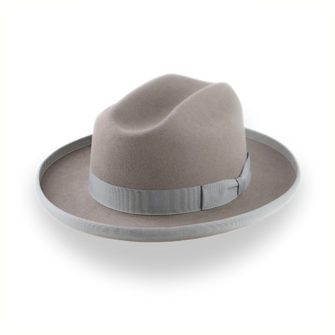 Cattleman Felt Fedora Hat for Men With Custom Fit | The Globetrotter