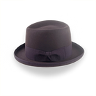 Chocolate Brown Homburg Hat with Teardrop Crown | The Marathon - Agnoulita 2 