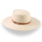 Cream Vaquero Cowboy Hat in Stylish Fur Felt | The Mojave - Agnoulita 3 