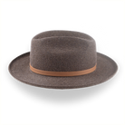 Custom Crafted Open Road Fedora in Mélange Fur Felt | The Tatooine - Agnoulita 5 