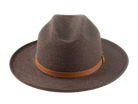 The TATOOINE | Agnoulita Custom Handmade Hats Agnoulita Hats 6 | Brown, Cattleman, Rabbit fur felt, Western Style