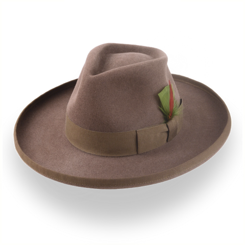 Sombrero Fedora Custom Wide Brim en estilo Johnny Depp | The Franco