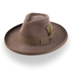 Custom Wide Brim Fedora Hat in Johnny Depp Style | The Franco