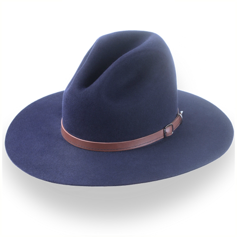 Chapeau de cowboy à bord plat de style western Gus Crown personnalisable | The Rogue