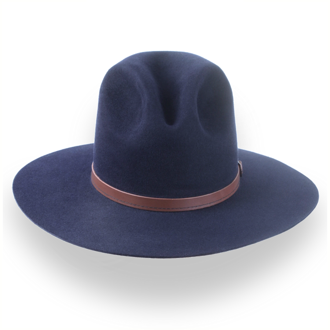Flat brim cowboy hats for sale clearance