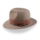 Customizable Light Brown Indy Fedora for Unique Style | The Pharaoh - Agnoulita 2 