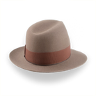 Customizable Light Brown Indy Fedora for Unique Style | The Pharaoh - Agnoulita 4 