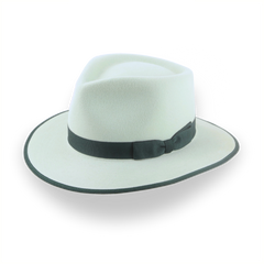 Customizable Mint Green Fedora Hat for Unique Style | The Equinox