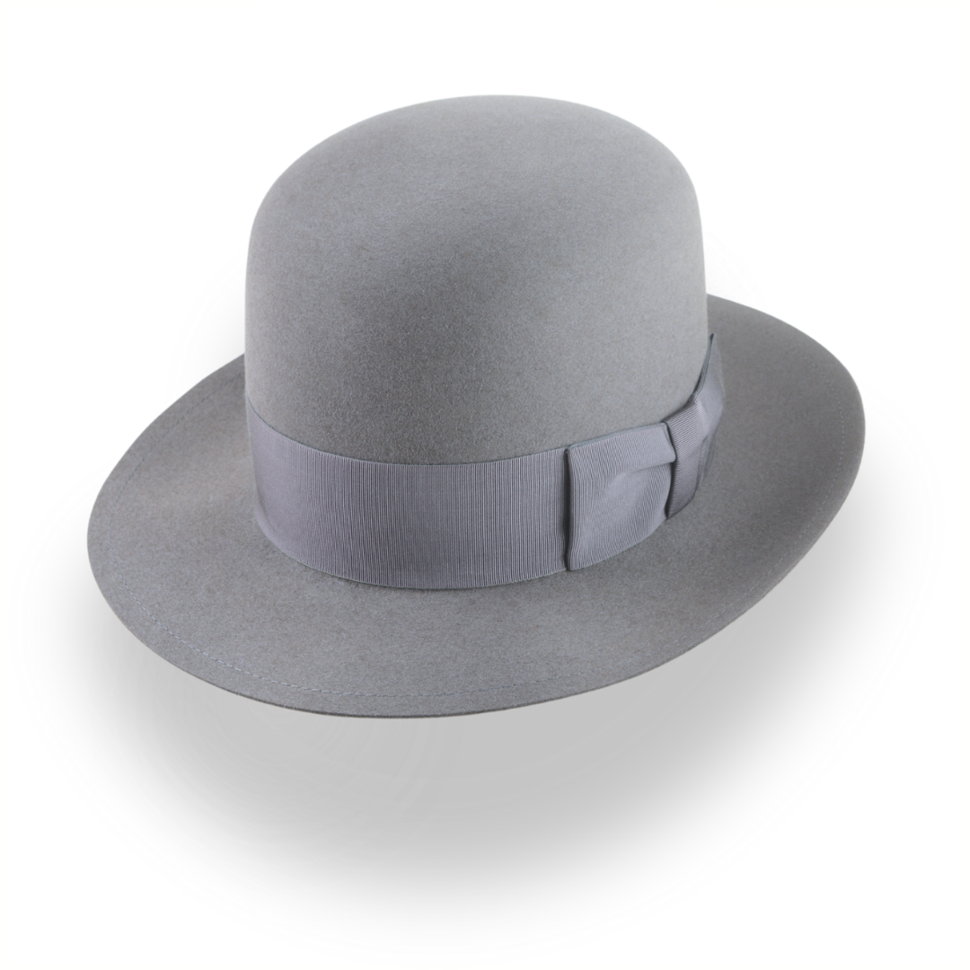 Customizable Open Crown Fedora for Personal Style | The Commander - Agnoulita 1 