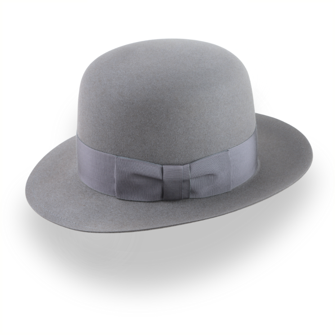 Customizable Open Crown Fedora for Personal Style | The Commander - Agnoulita Hats 2 