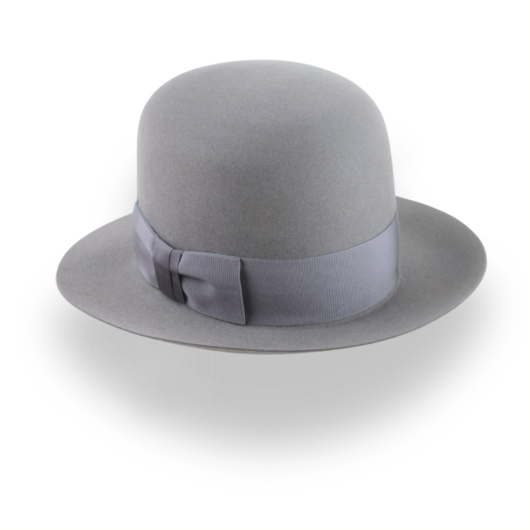 Customizable Open Crown Fedora for Personal Style | The Commander - Agnoulita Hats 3 