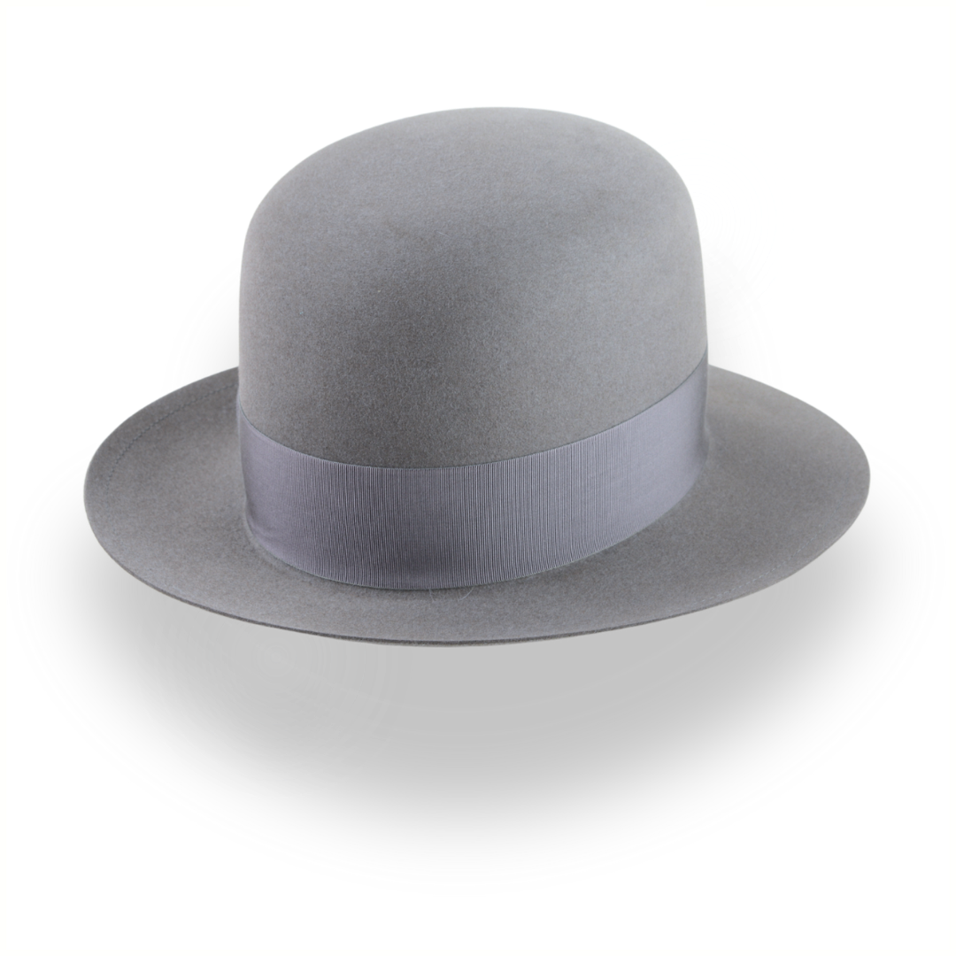 Customizable Open Crown Fedora for Personal Style | The Commander - Agnoulita 4 