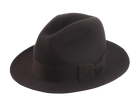 The Acropol: Perspective view of the hat's silhouette, underlining its sophisticated design | Agnoulita Hats