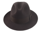 The Acropol: Full view of the fedora, highlighting its overall design and specifications | Agnoulita Hats