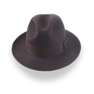 Dark Brown Fedora Hat in Classic Men's Style | The Acropol - Agnoulita 6 