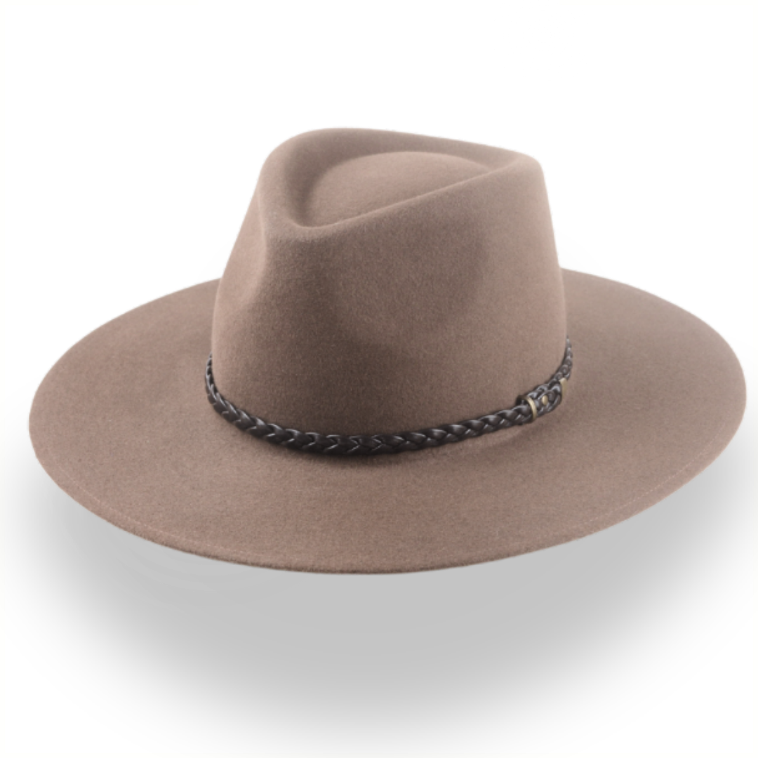 Durable Wide Brim Outback Fedora for Adventurers | The Bush - Agnoulita 1 