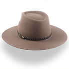 Durable Wide Brim Outback Fedora for Adventurers | The Bush - Agnoulita Hats 3 