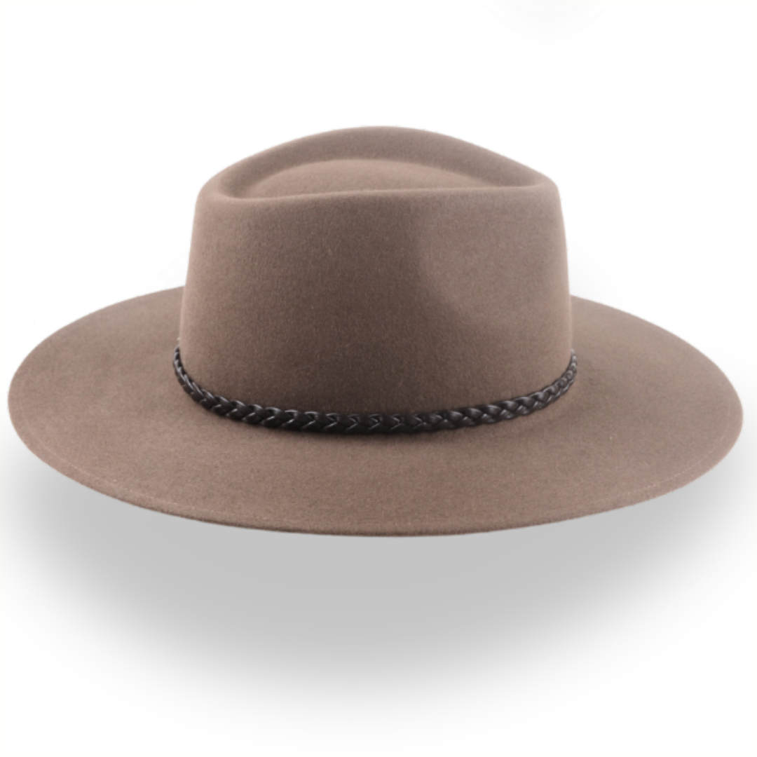 Durable Wide Brim Outback Fedora for Adventurers | The Bush - Agnoulita 5 