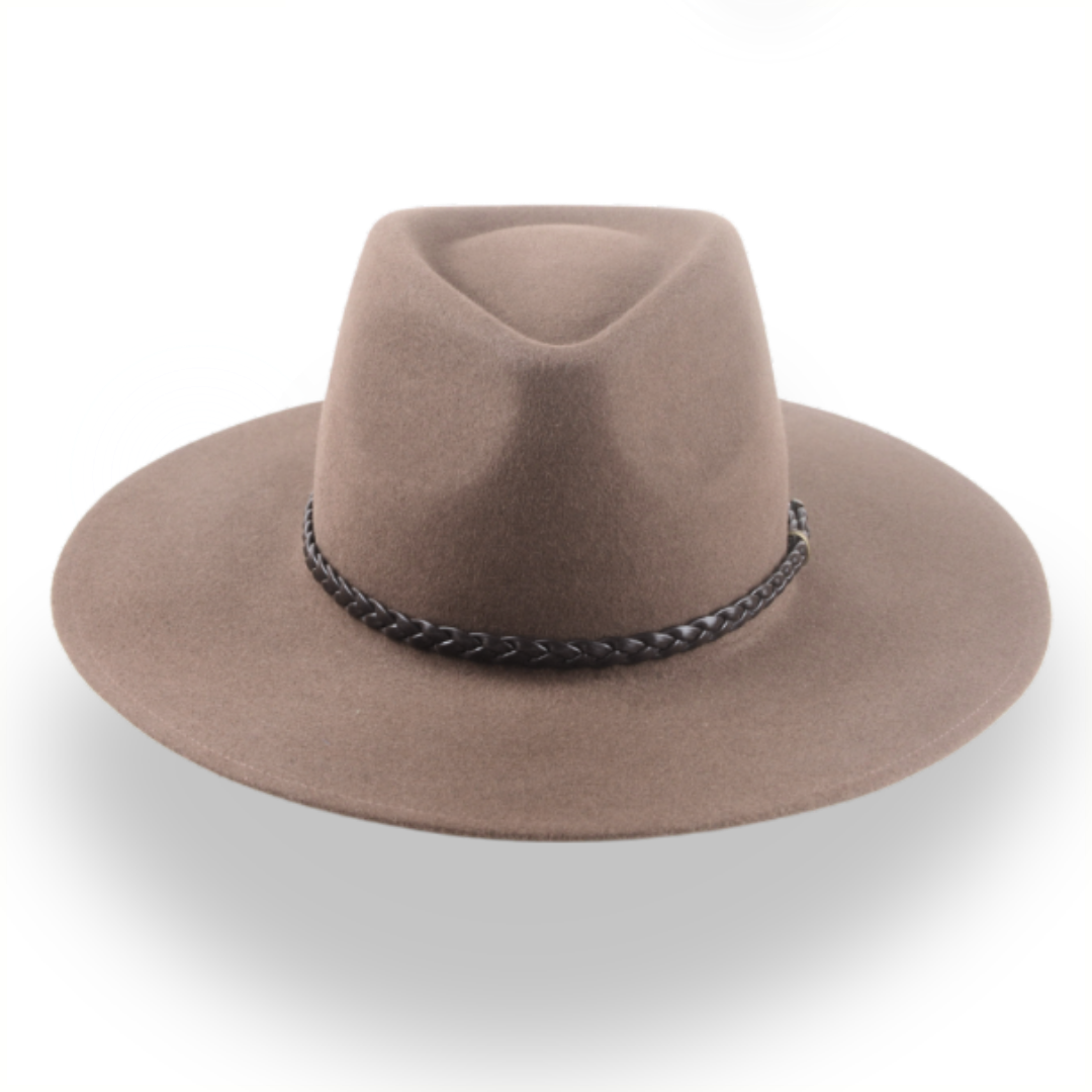 Durable Wide Brim Outback Fedora for Adventurers | The Bush - Agnoulita 6 