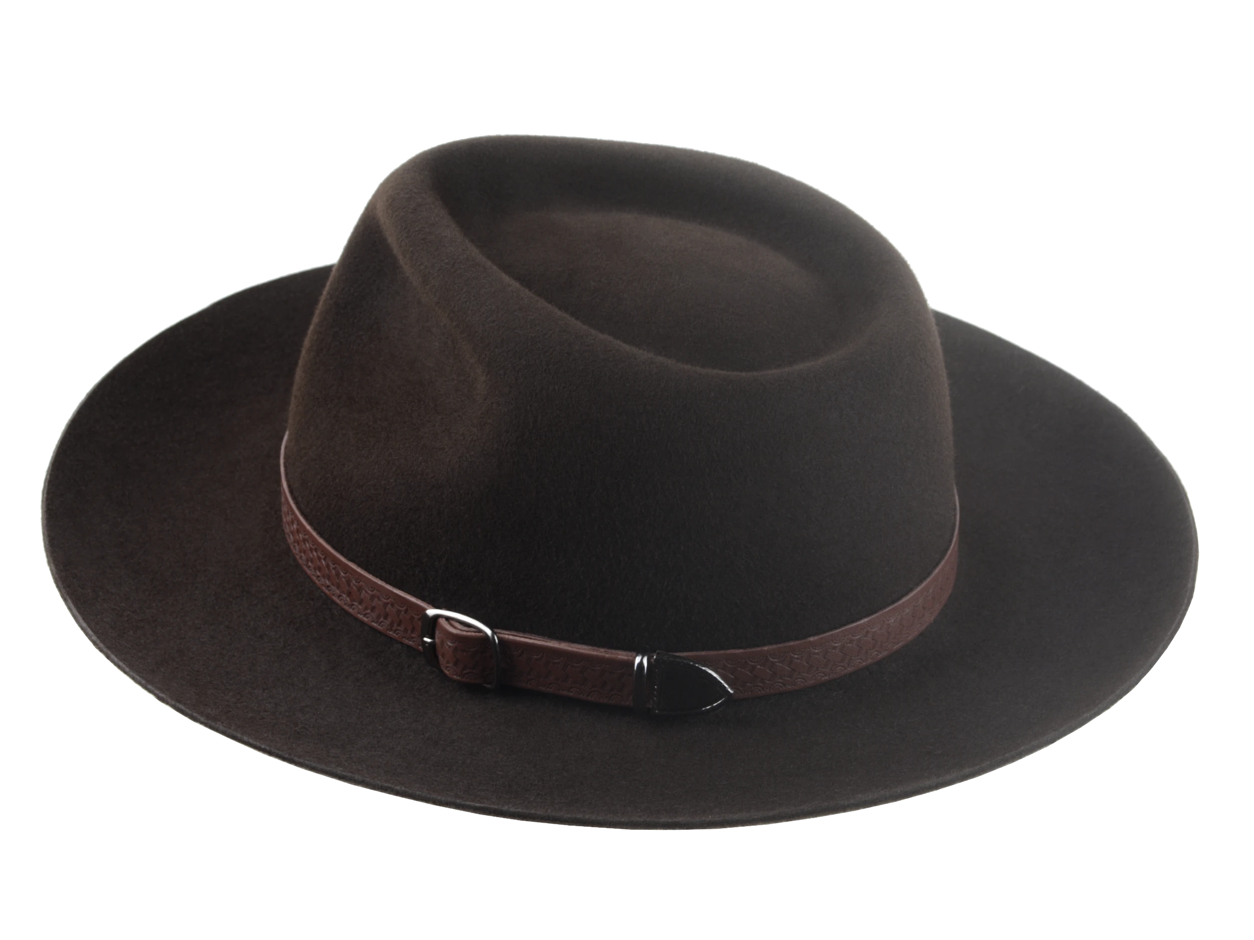 The Magnet: Showcasing the hat's sturdy construction and refined stitching | Agnoulita Hats