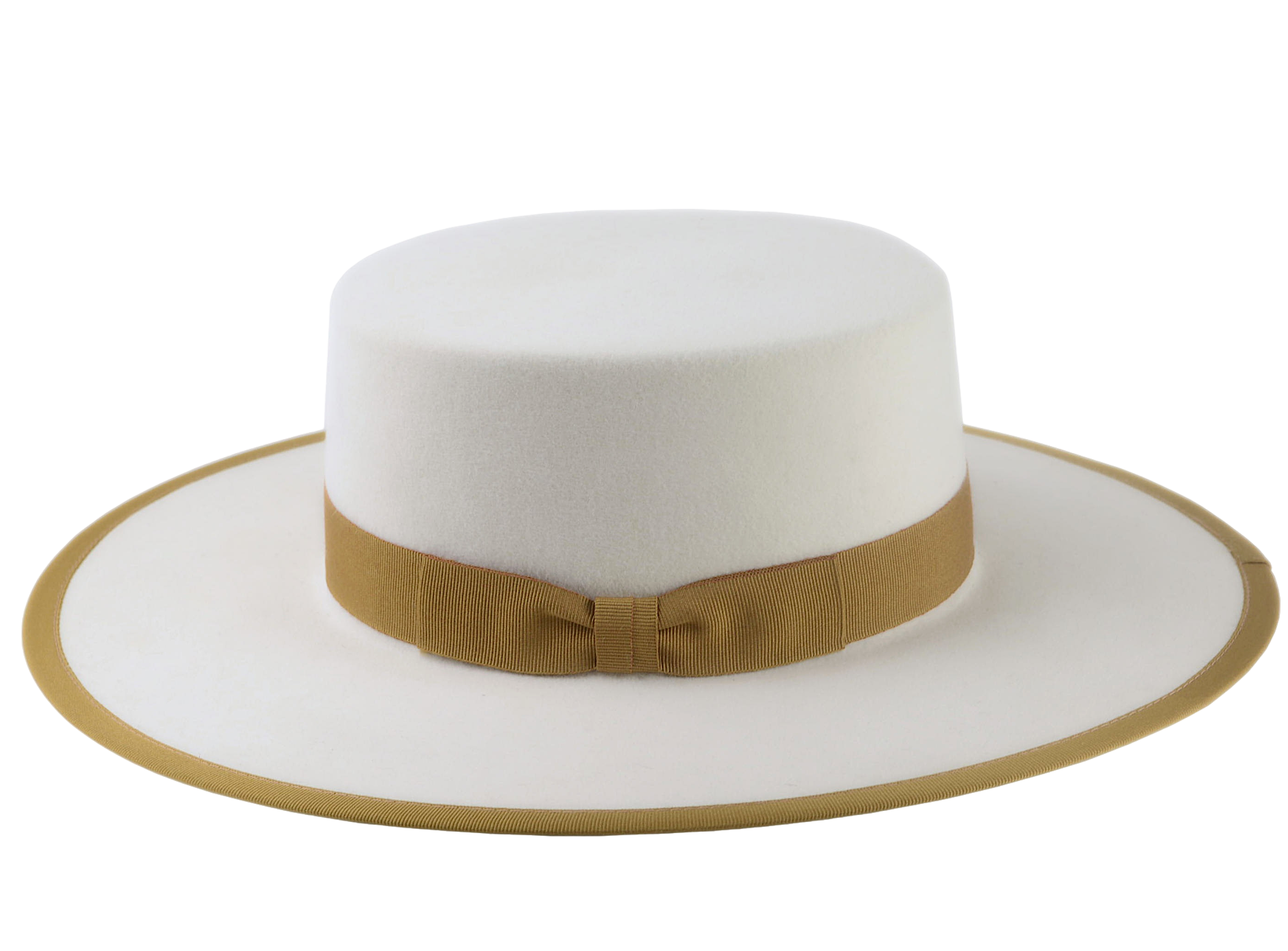 The TOWER | Agnoulita Custom Handmade Hats Agnoulita Hats 2 | Off-White, Rabbit fur felt, Western Style