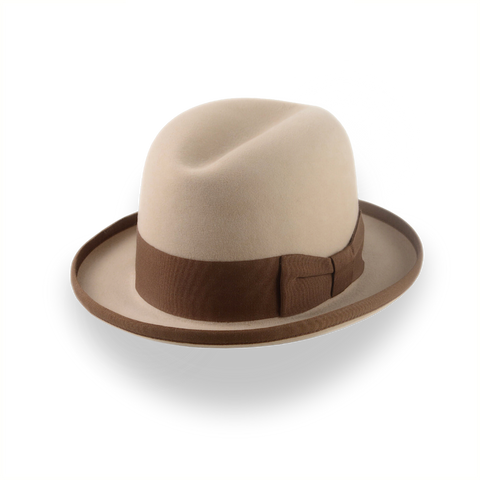 Sombrero Homburg Formal para Hombre en Fieltro Premium | The Pigalle