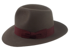 The PULSAR | Agnoulita Custom Handmade Hats Agnoulita Hats 2 | Caribou, Explorer, Men's Fedora, Rabbit fur felt