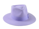 The SOLO | Agnoulita Custom Handmade Hats Agnoulita Hats 6 | Lilac, Purple, Rabbit fur felt, Teardrop, Wide Brim Fedora