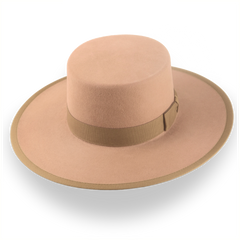 Sombrero de vaquero de fieltro marrón claro-Ajuste personalizado y estilo duradero | The Gaucho