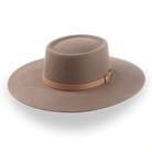 Light Brown Wide Brim Vaquero Cowboy Hat | The Mojave - Agnoulita Hats 1 