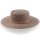 Light Brown Wide Brim Vaquero Cowboy Hat | The Mojave - Agnoulita Hats 2 