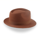 Luxury Medium Brim Fedora with Teardrop Crown | The Hermes - Agnoulita 5 