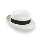 Off-White Trilby Panama Fedora Hat in Toquilla Straw | The Viento - Agnoulita 5 