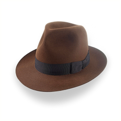 Raiders Brown Iconic Indiana Jones Style Fedora Hat | The Raider